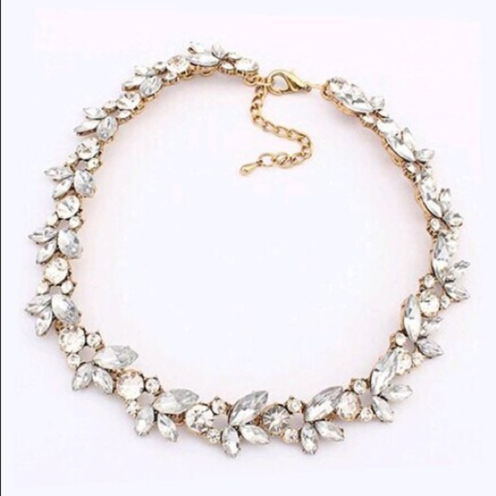 Vintage Crystal  necklace